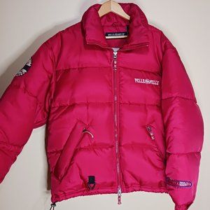 Marc Buchanan Pelle Pelle Large Red Mens Puffer Down Winter Puffer Jacket